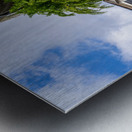 Traditional wrought iron balcony on brick New Orleans house Impression metal