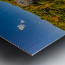 Falls colors surround townhouse development by Cheat Lake in Mor Metal print