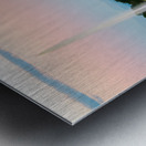 City Park in Denver with boathouse Ferril Lake Metal print