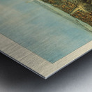 Low-angle birds-eye view of central Washington DC from 1871 Metal print