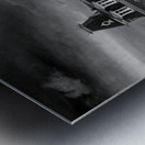 Woodburn Hall at West Virginia University in monochrome Metal print