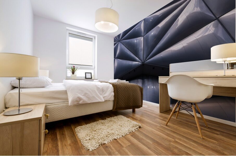 Unique pillowed retractable shell over the Shed in Hudson Yards  Impression murale