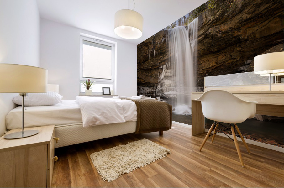 Cucumber Falls in the Ohiopyle State Park Impression murale