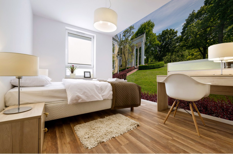 The restored Mansion museum at Oglebay resort  Impression murale