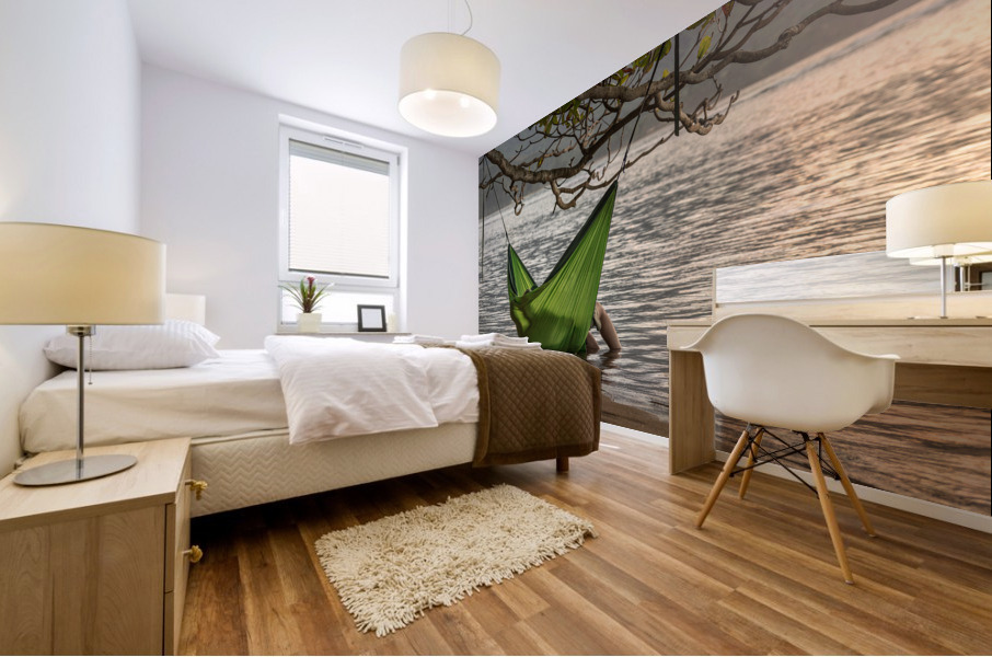 Just Chilling on Kauai Mural print