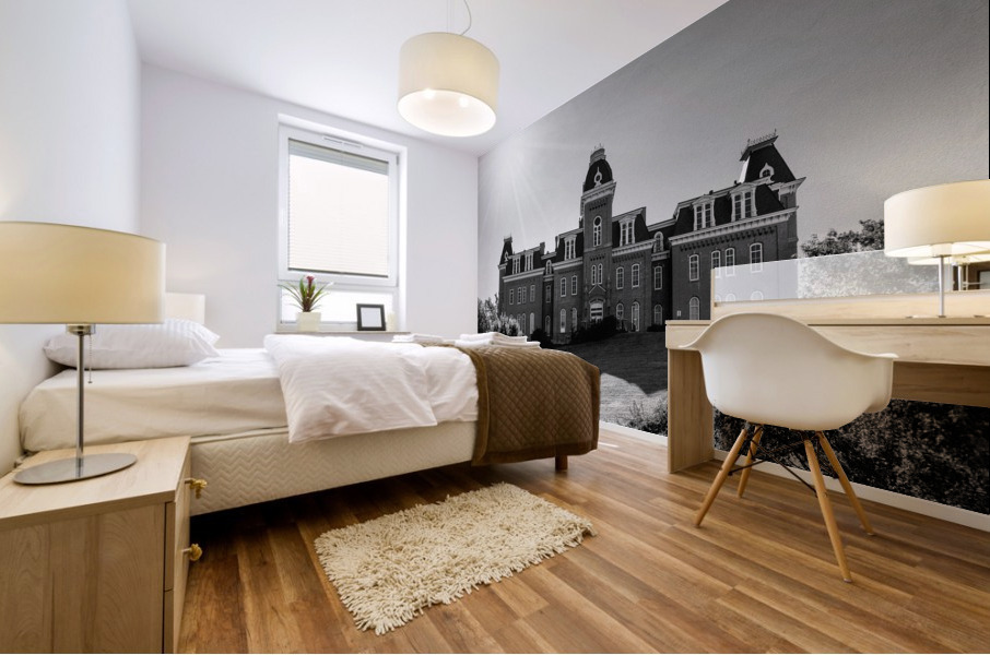 Woodburn Hall at West Virginia University in Morgantown WV Impression murale