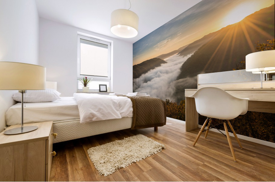 Grandview in New River Gorge Impression murale