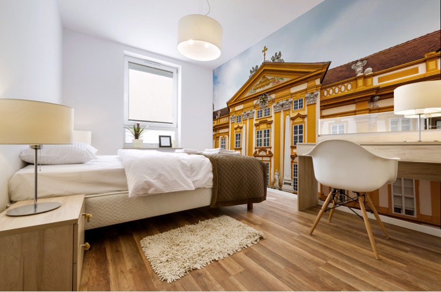 Exterior of Melk Abbey in Austria Impression murale