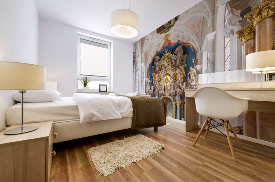 Interior Parish Church Gerlachsheim Germany Impression murale