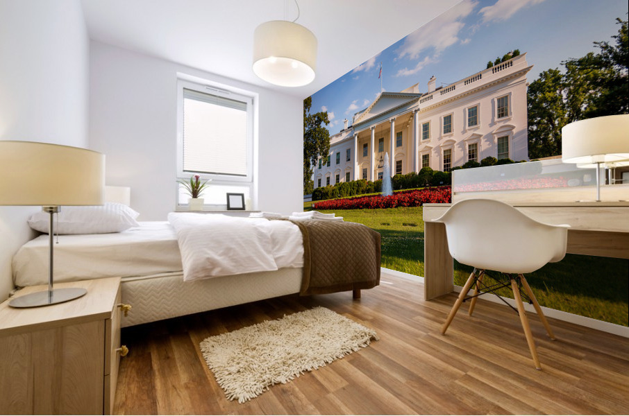 White House Washington DC Mural print