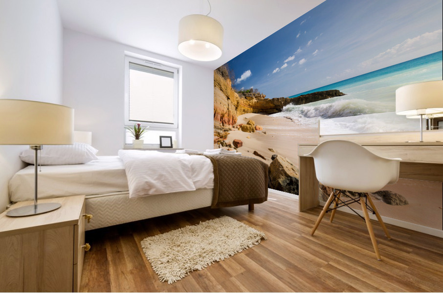 Cupecoy Beach Sint Maarten Mural print