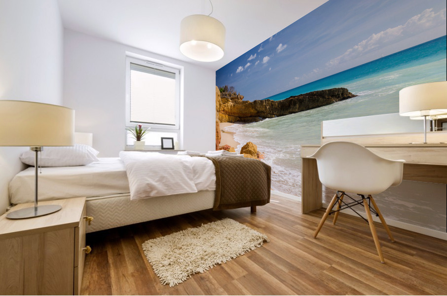 Cupecoy Beach Sint Maarten Mural print