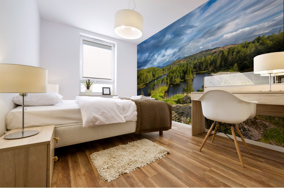 Tarn Hows in English Lake District Impression murale