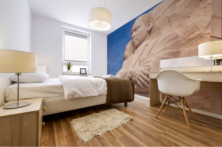 Martin Luther King Monument DC Mural print