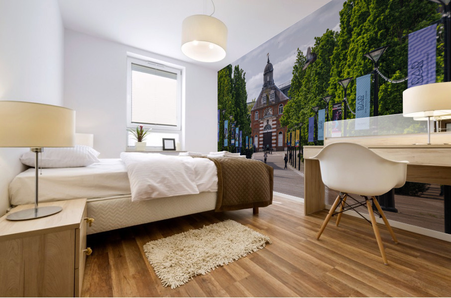 Spring at Royal Brass Foundry in Arsenal Riverside Mural print