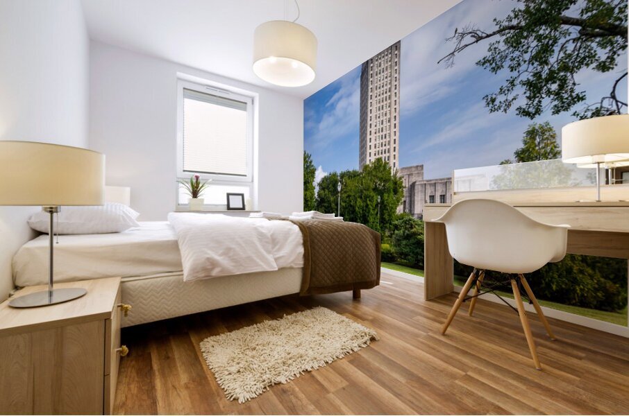 State Capitol building in Baton Rouge Louisiana Impression murale