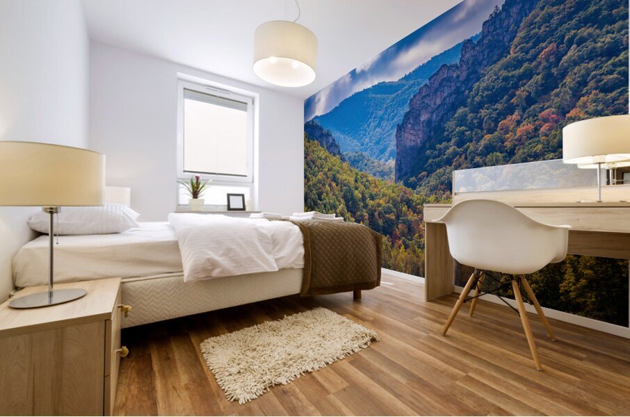 Seneca Rocks in West Virginia Impression murale