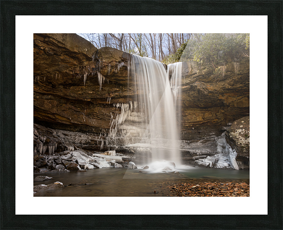 Cucumber Falls in the Ohiopyle State Park Impression et Cadre photo
