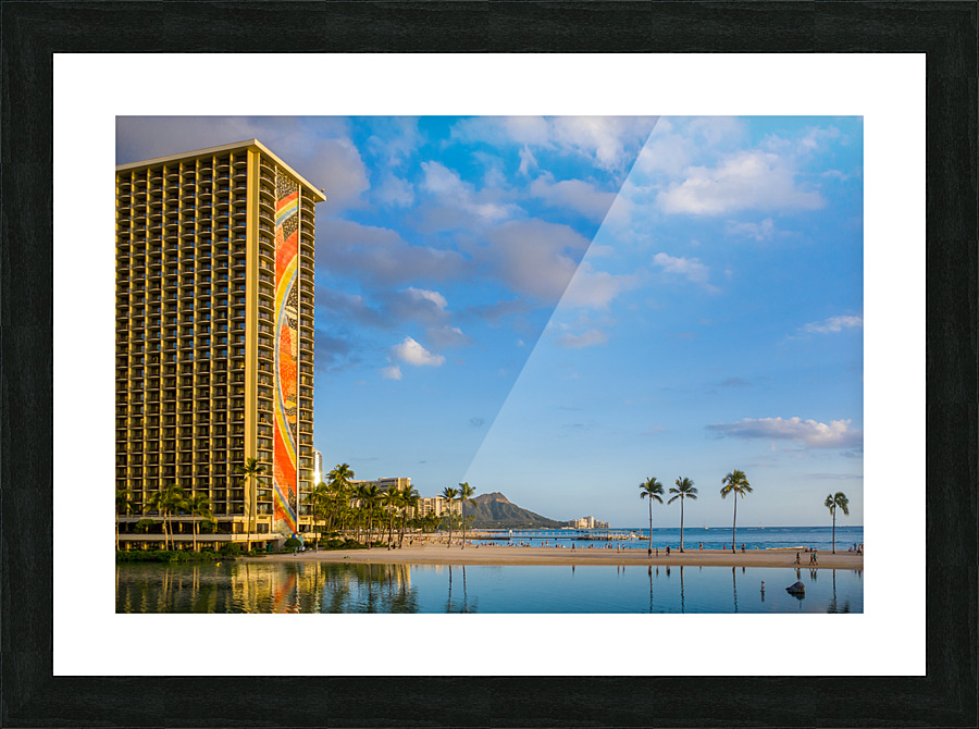 Hilton Hawaiian Village in Waikiki Hawaii Impression et Cadre photo