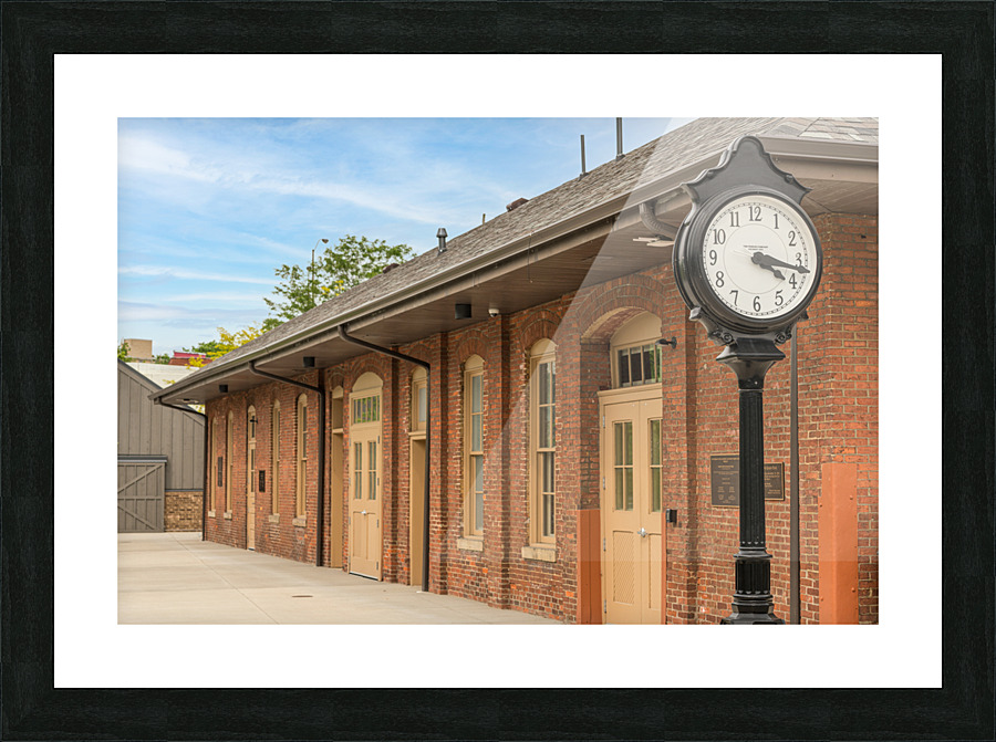 Restored Union Railway station building in Morgantown Impression et Cadre photo