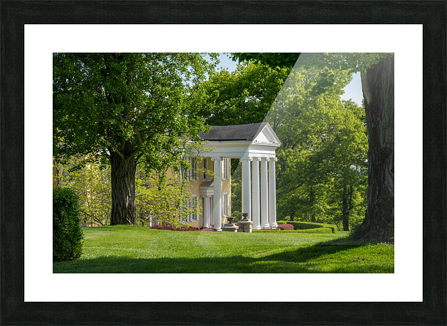 Mansion museum at Oglebay resort near Wheeling WV Picture Frame print