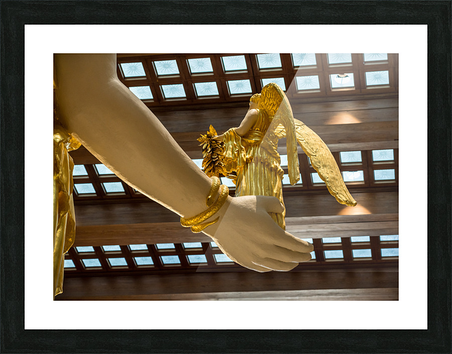 Statue of Athena in Nashville Parthenon Picture Frame print