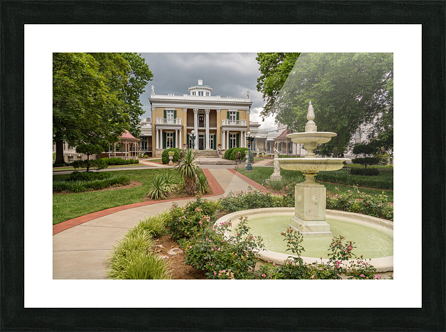 Belmont Mansion in Nashville Tennessee Picture Frame print