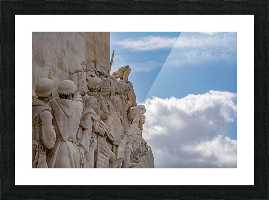 Monument of the Discoveries in Belem Picture Frame print