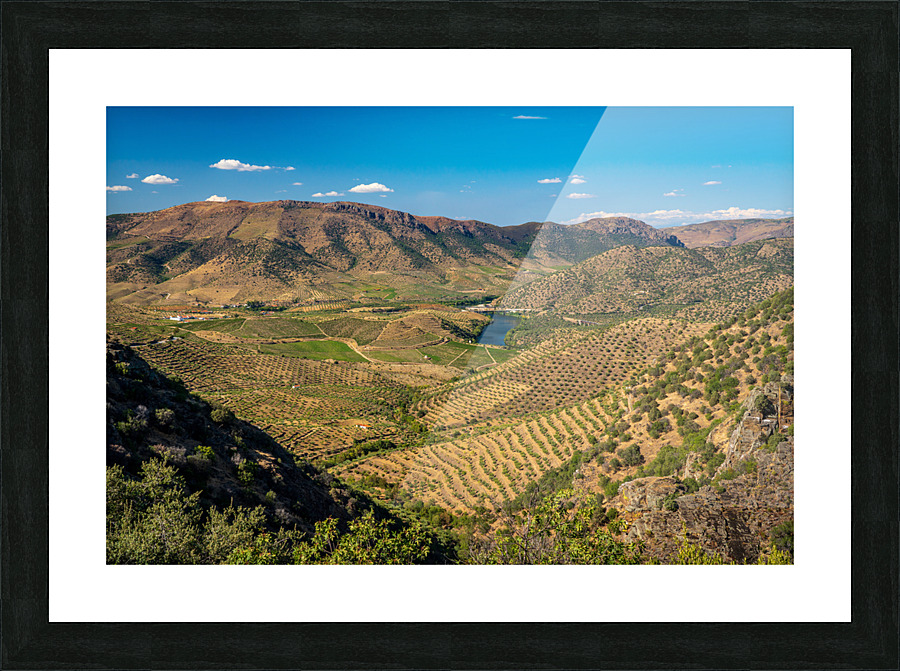 View from Miradouro Alto da Sapinha Picture Frame print