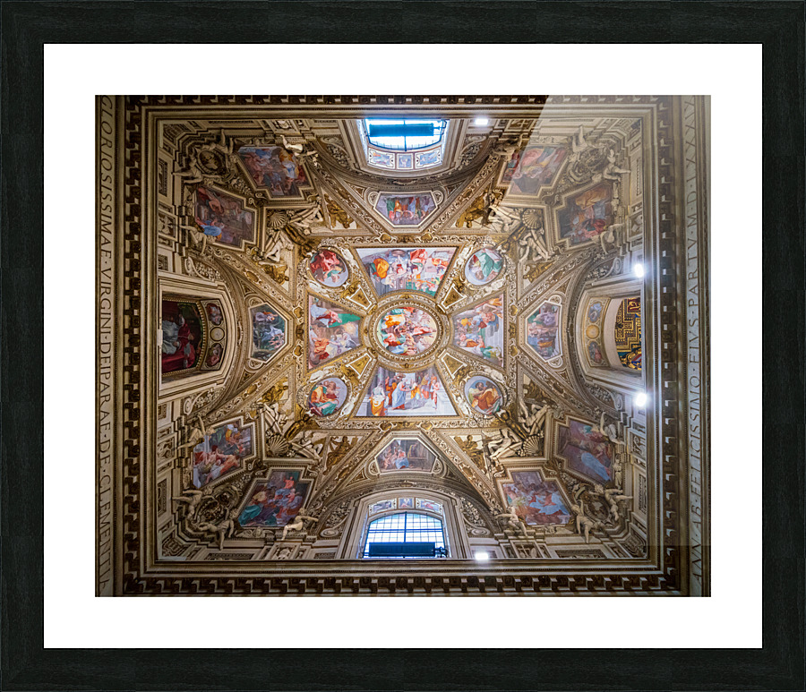 Side Chapel of the Basilica of St Mary in Trastevere Impression et Cadre photo