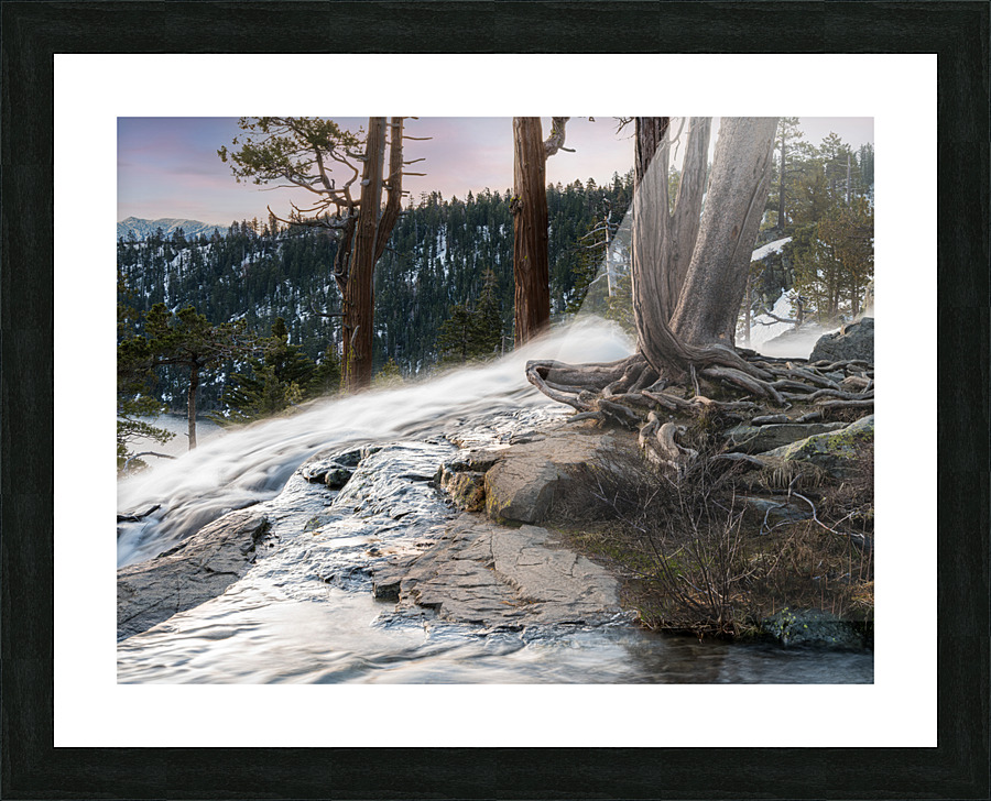 Lower Eagle Falls by Lake Tahoe Impression et Cadre photo