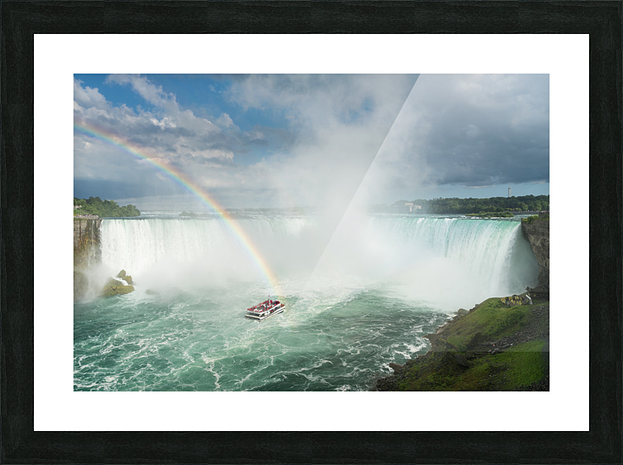 Canadian or Horseshoe Falls at Niagara Impression et Cadre photo