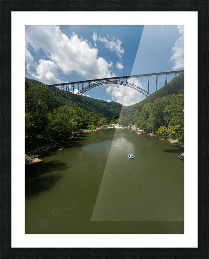 Rafters at the New River Gorge Bridge Impression et Cadre photo