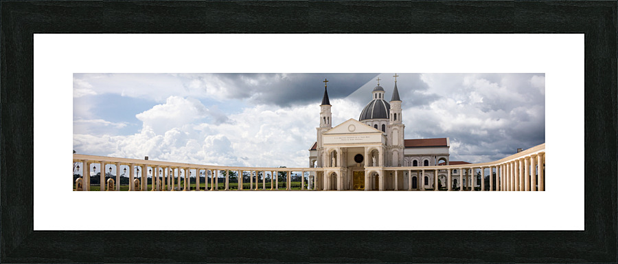 Basilica of Mongomo in Equatorial Guinea Picture Frame print