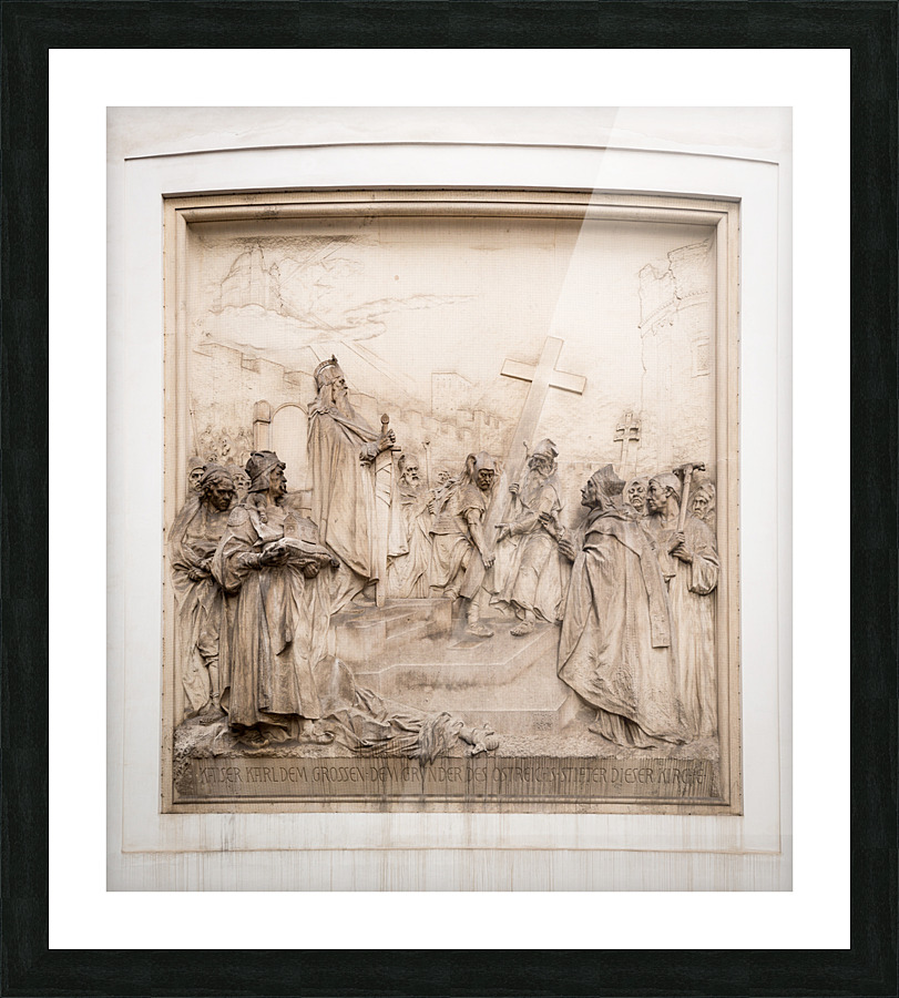 St Peters Parish Church Vienna Picture Frame print