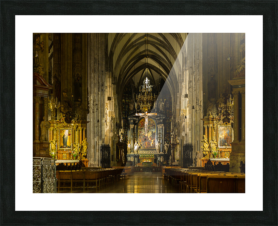 St Stephens Cathedral Vienna Picture Frame print