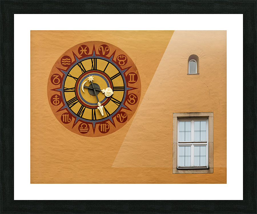 Regensburg medieval town Germany Picture Frame print