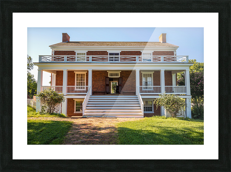 McLean House at Appomattox Court House National Park Picture Frame print