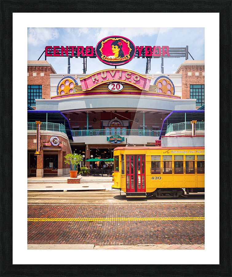 Cinema in Ybor City in Tampa Florida Impression et Cadre photo