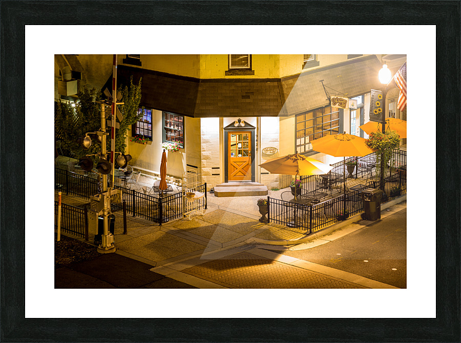 Restaurants in Manassas Virginia Picture Frame print