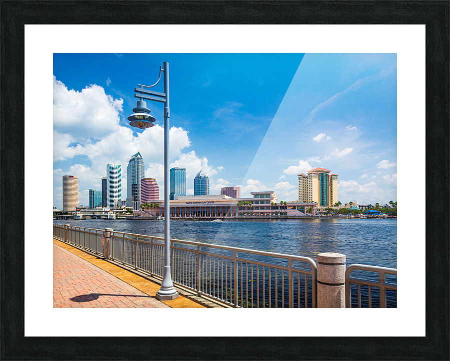 City skyline of Tampa Florida during the day Impression et Cadre photo