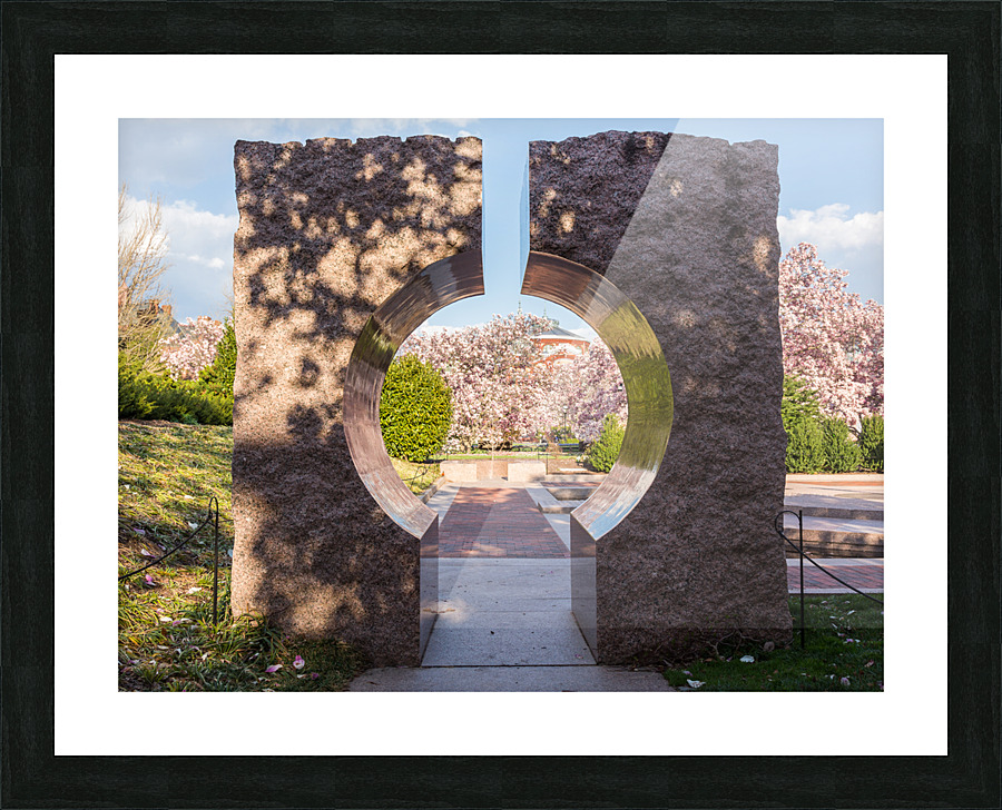 Smithsonian Institution gardens Washington DC Impression et Cadre photo