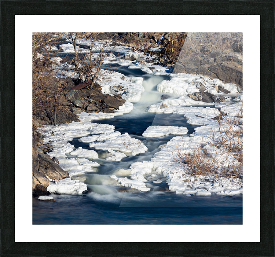 Great Falls on Potomac outside Washington DC Picture Frame print