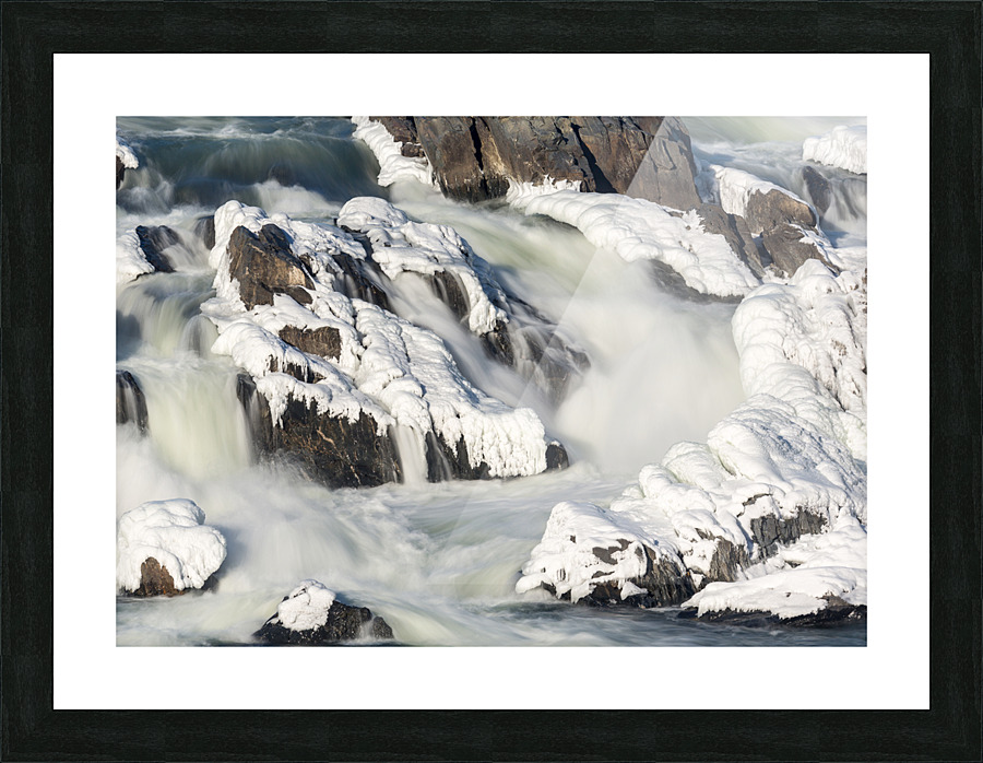 Great Falls on Potomac outside Washington DC Picture Frame print