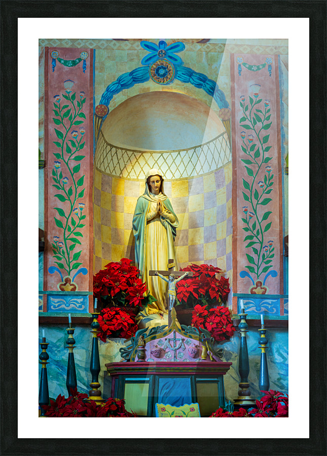 La Purisima Conception mission CA Impression et Cadre photo