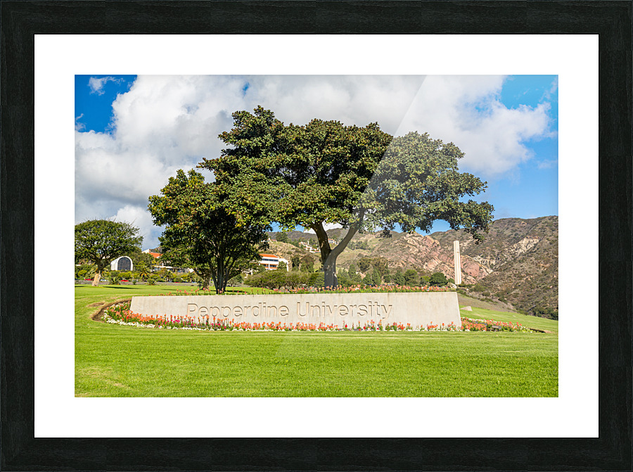Campus at Pepperdine University Picture Frame print