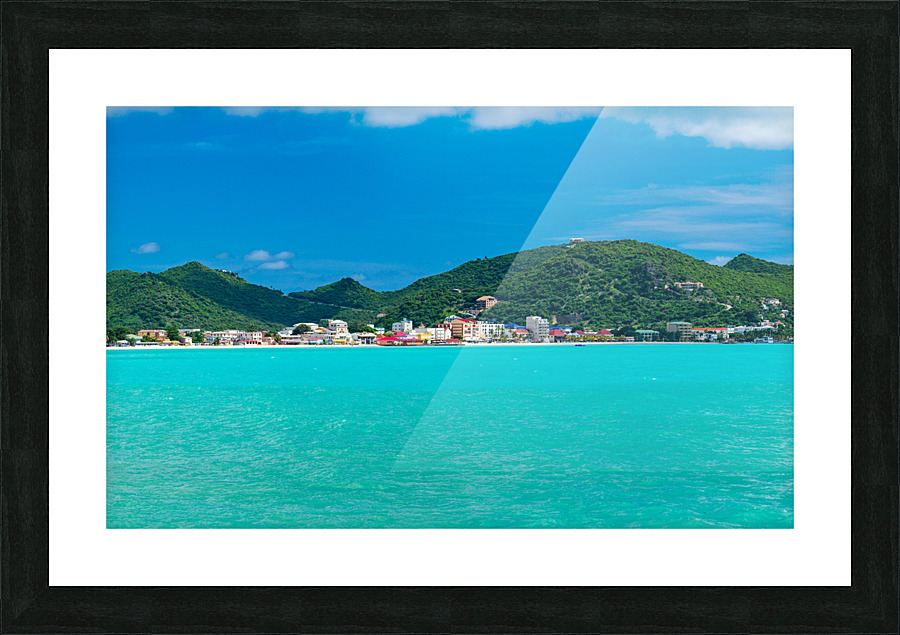 Panorama of Philipsburg Sint Maarten Impression et Cadre photo