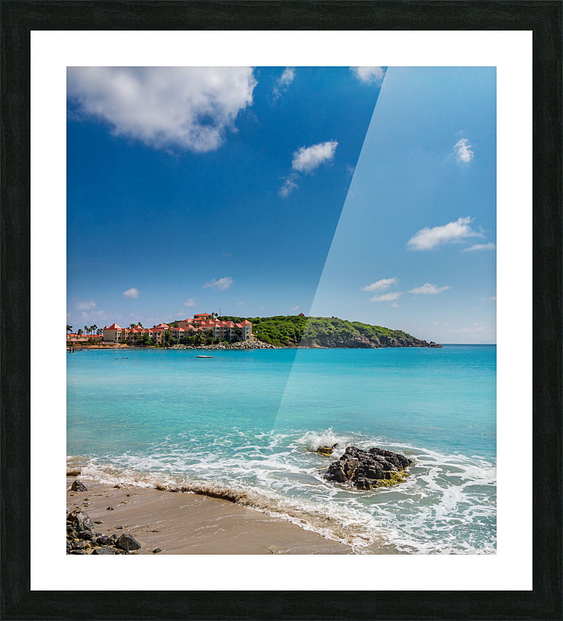 Timeshare apartment hotel in St Martin Picture Frame print