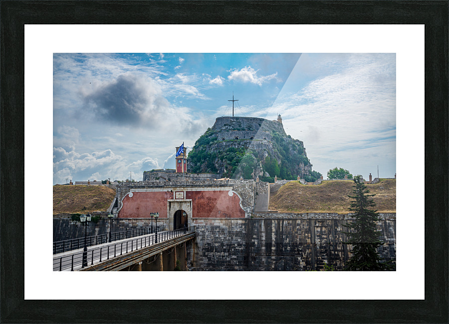 Old Fortress of Corfu Picture Frame print