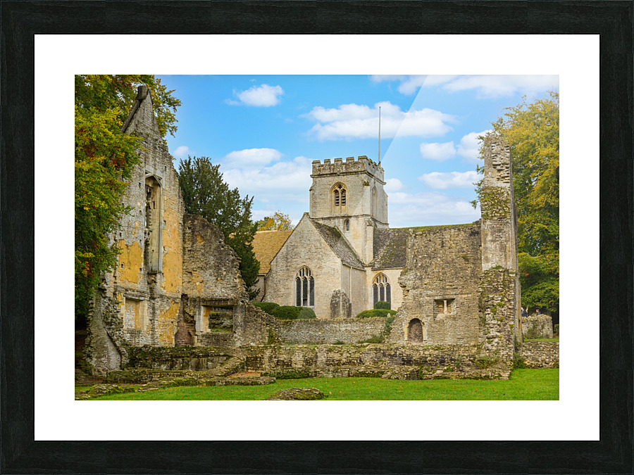 Minster Lovell in Cotswold district of England Impression et Cadre photo